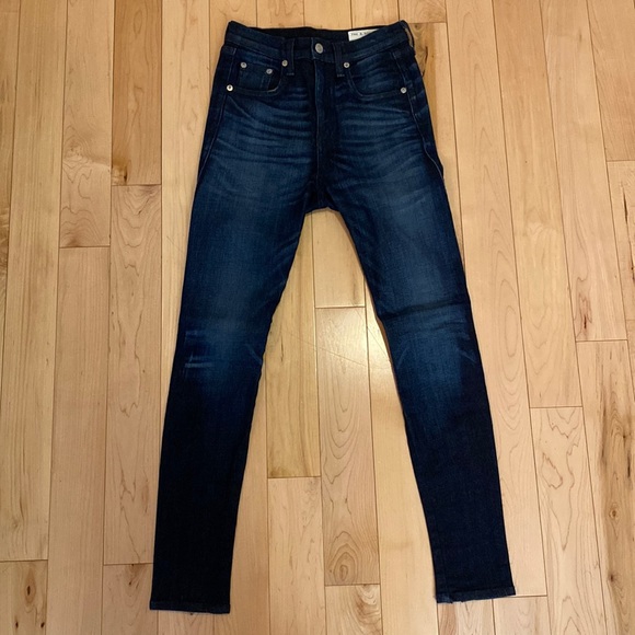 Rag & Bone Dark Rinse W1271K520 Skinny jeans - Picture 1 of 7